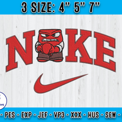 nike anger angry embroidery, inside out embroidery, embroidery pattern