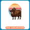 Cattle Cow Do Not Pet The Fluffy Cows Funny Bison Buffalo Retro Vintage 8 .jpg