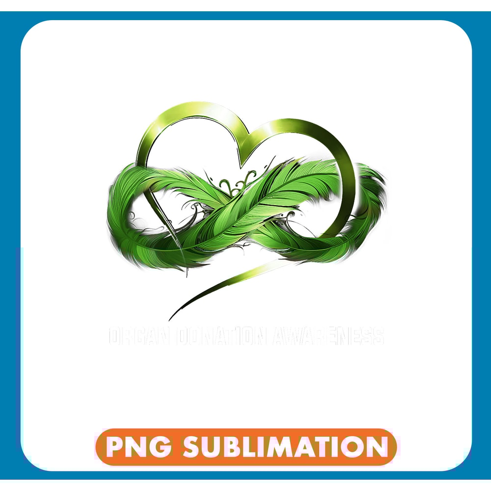 Organ Donor Awareness Infinity Heart Organ Donation Awareness .jpg