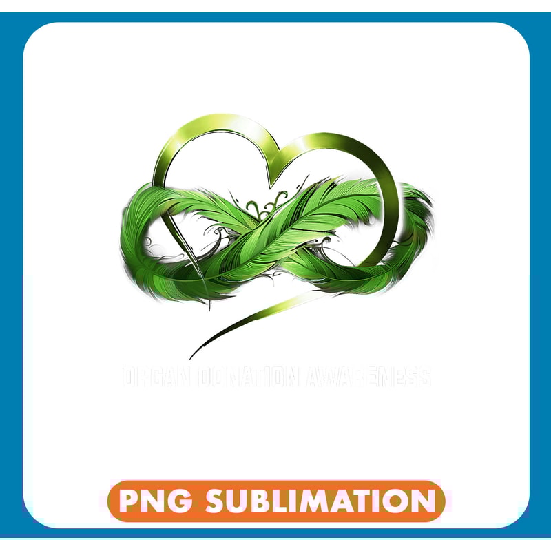 Organ Donor Awareness Infinity Heart Organ Donation Awareness .jpg