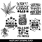Weed Bundle Svg Marijuana Png Bundle Cannabis Svg Smoke Weed Svg High Svg Rolling Tray Svg Blunt Sv 0