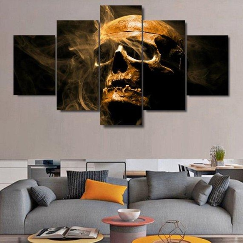 Skull Smoke Gothic Artistic Dark Landscape Abstract.jpg