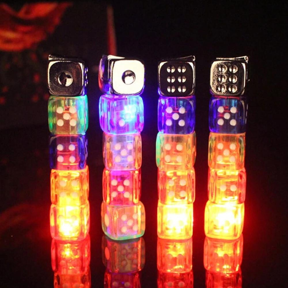 Refillable LED Dice Lighter4