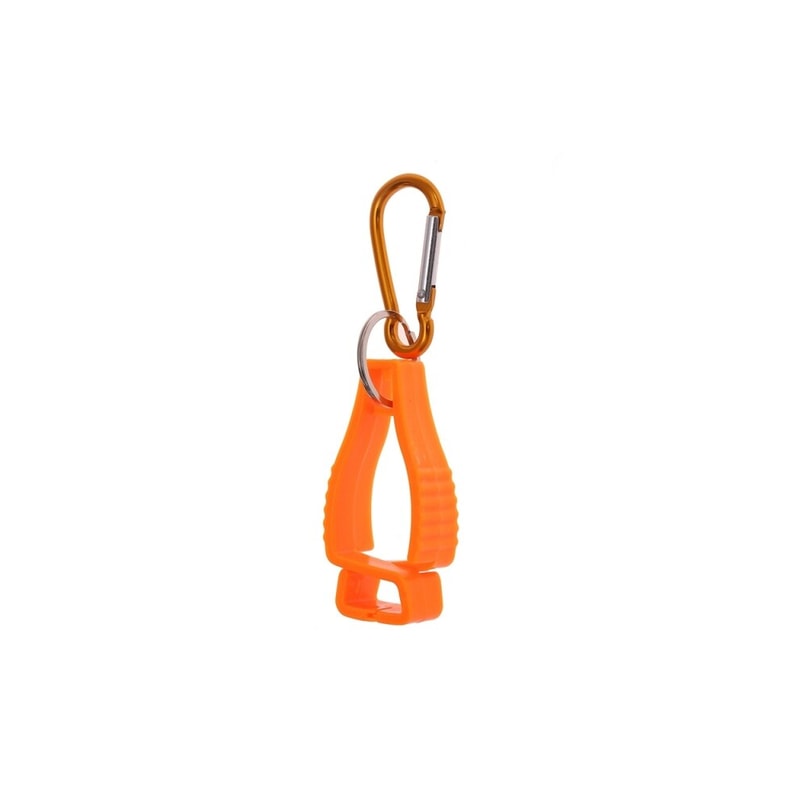 Multifunctional Glove Holder Belt Clip orange