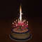 Blooming Musical Flower Birthday Candle  Magic Lotus Candle