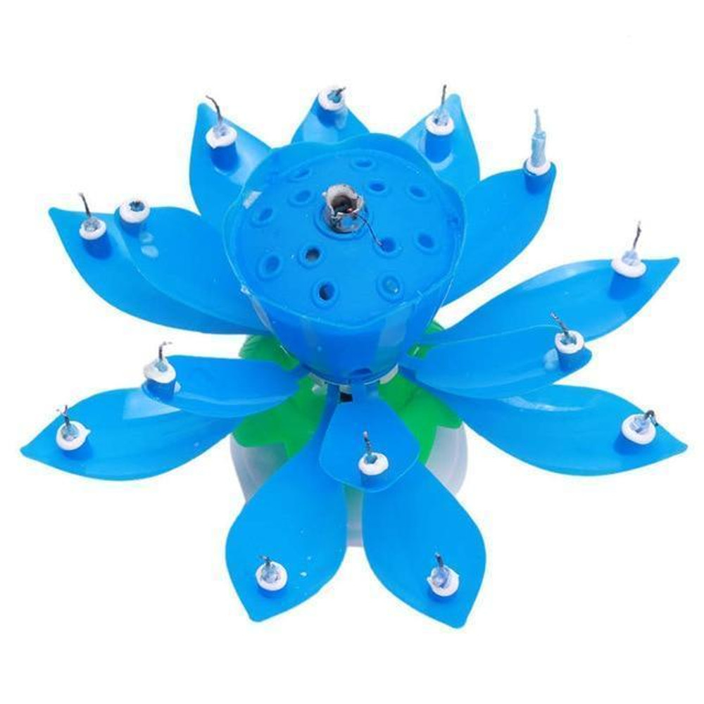Blooming Musical Flower Birthday Candle - Magic Lotus Candle