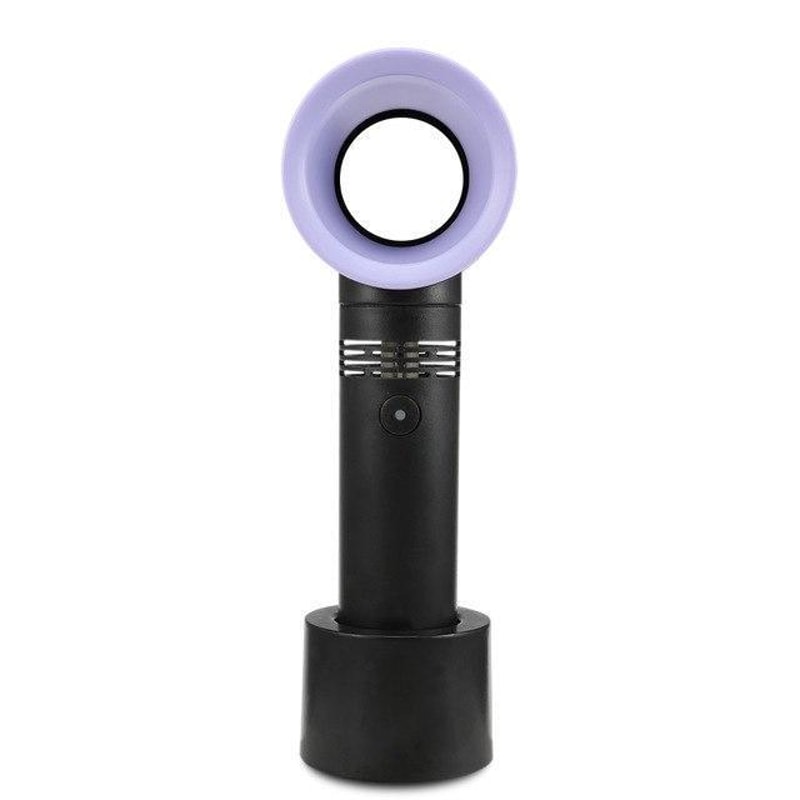 Portable Bladeless Desk Fanblack