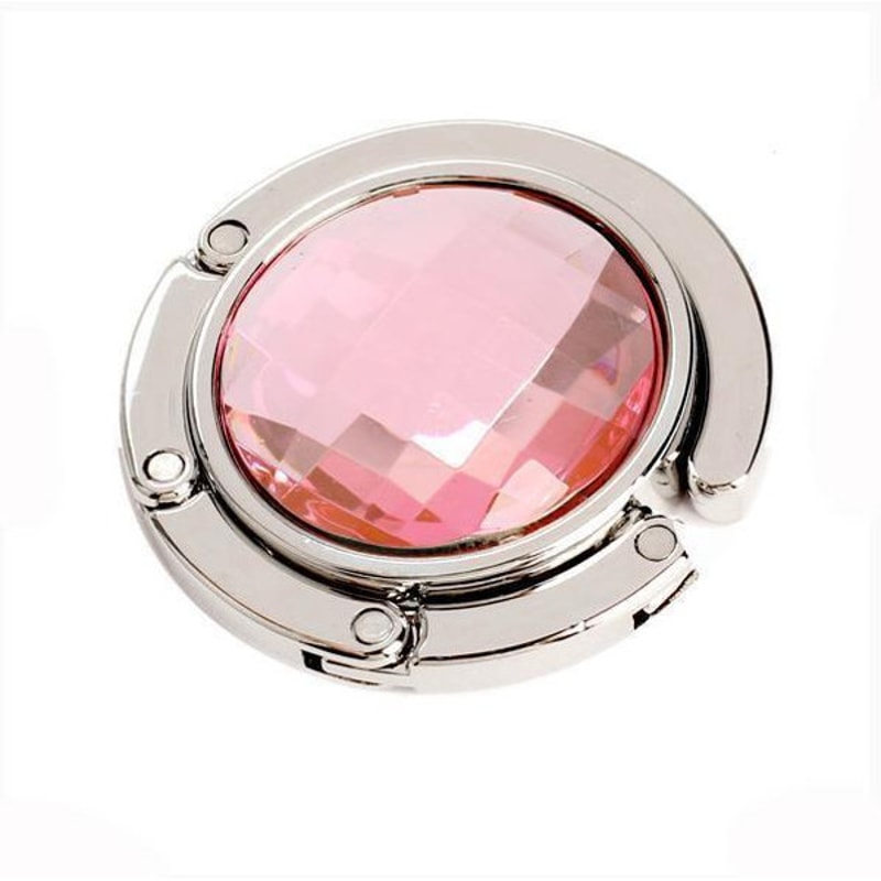 Handbag Holder Charm Rose