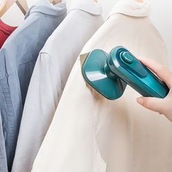 professional micro steam iron – sleek, portable & leak-proof | perfect travel & gift with easy-grip handle