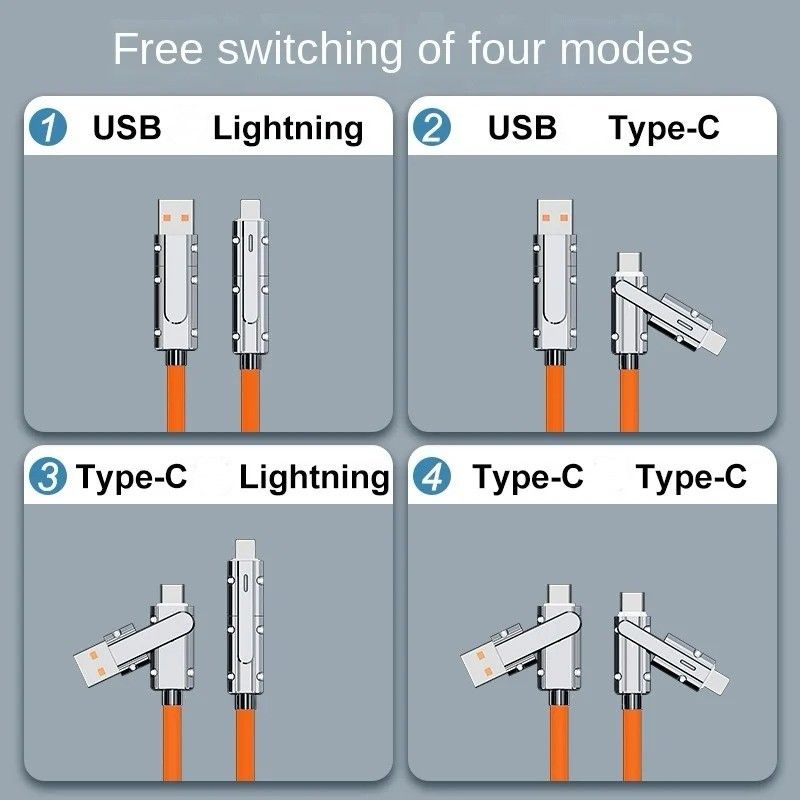 Universal USB TypeC Charging Cable