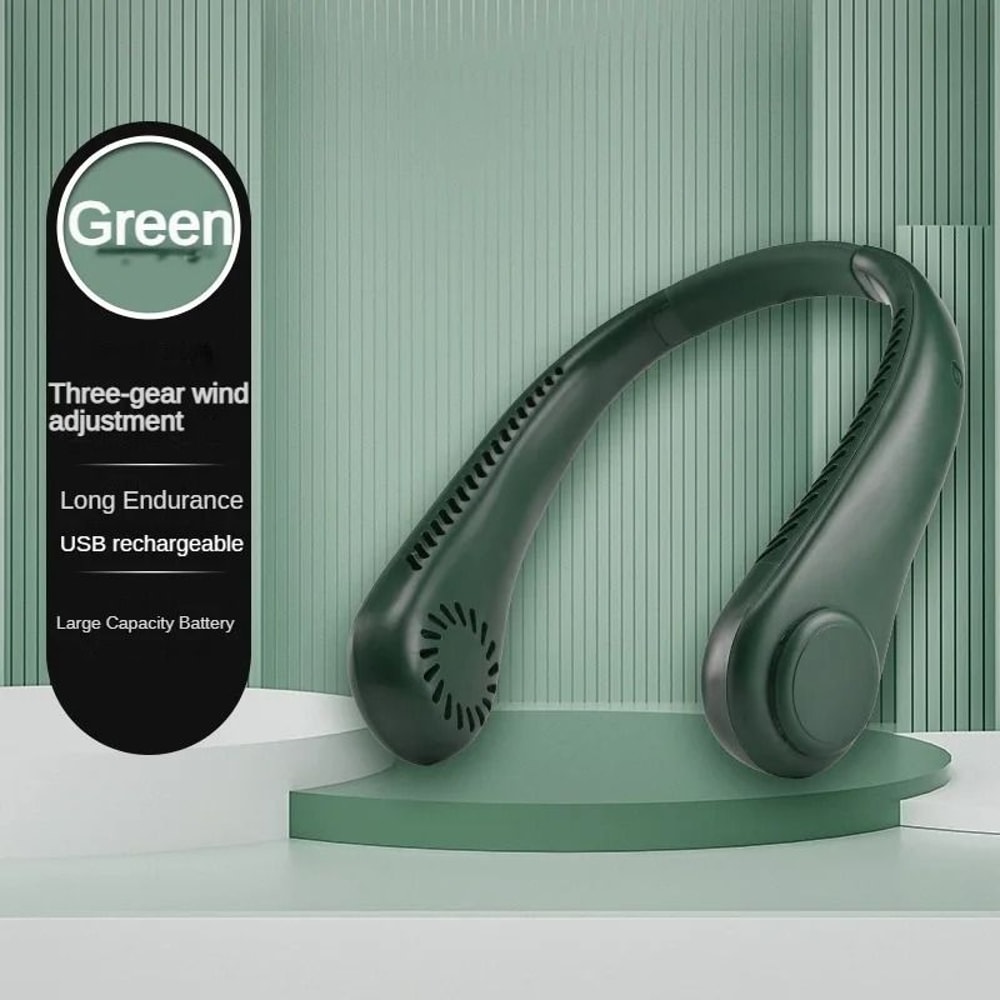 Neck Fan for Hiking and Outdoor Activities