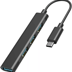 USB-C Type C to USB Hub Splitter, Adapter for MacBook, iPad, PC, Phone