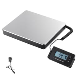 digital shipping scale with timer & tare function, hd lcd screen, portable package postal scale for home & post office
