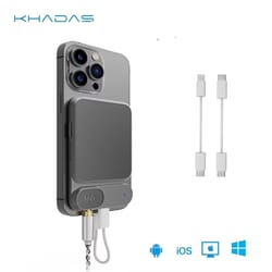 USB Portable Headphone Amplifier & Bluetooth Magnetic DAC with Battery, 1160mAh Hi-Res Audio Adapter