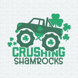 Crushing Shamrocks St Patrick's Day SVG