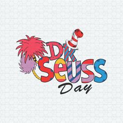 Vintage Happy Dr Seuss Day SVG