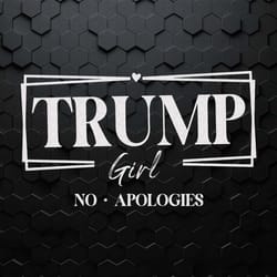 trump girl no apologies republican women svg
