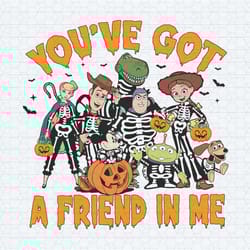 you have got a friend in me toy story halloween png