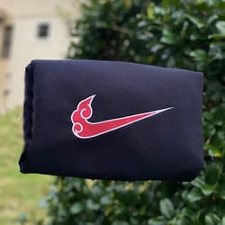 naruto itachi clan nike embroidered sweatshirt, anime embroider sweatshirt