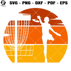 disc golf svg, silhouette throw svg, frolf svg