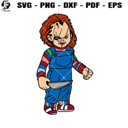 halloween chucky doll svg, horror chucky doll svg, chucky