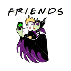 evil queens friends selfie svg, evil queen & maleficent