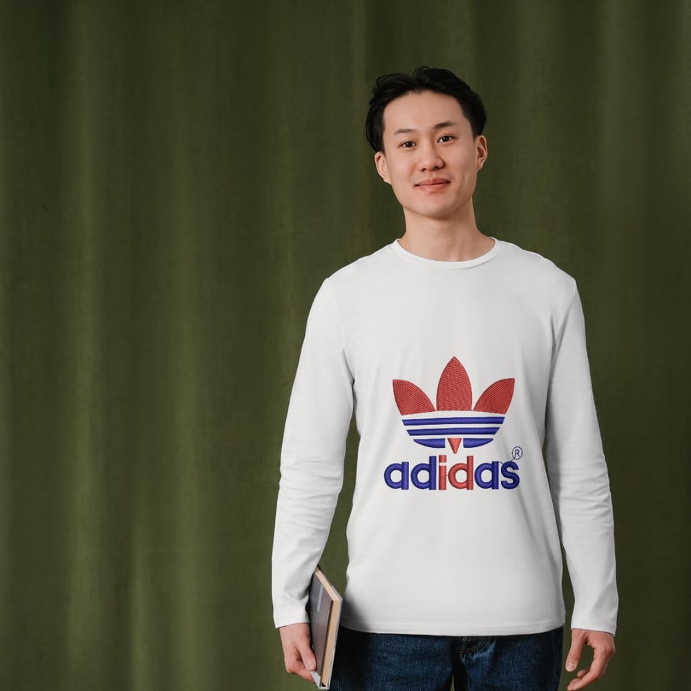 Adidas Embroidery Design Adidas Logo Embroidery Sportswear Embroidery Pattern Digital Embroidery File Adidas Stitch 2