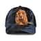 Cocker Spaniel Jean Background Custom Name & Photo Dog Cap - Classic Baseball Cap All Over Print - Gift For Dog Lovers 1.jpg