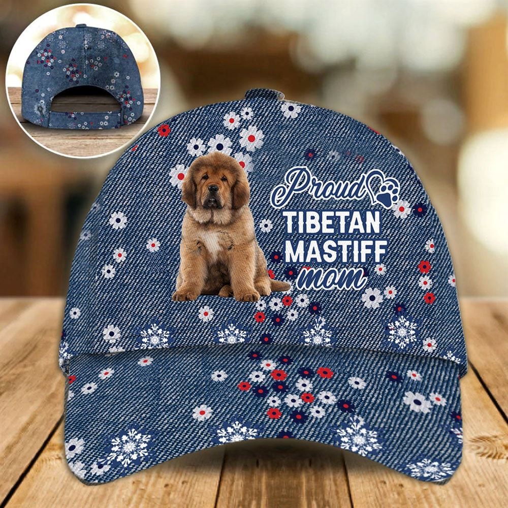Proud Tibetan Mastiff Mom Caps - Hats For Walking With Pets - Dog Caps Gifts For Friends 1.jpg