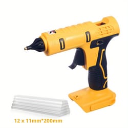 cordless rechargeable hot melt glue gun for dewalt, electric handheld glue gun diy tool, quick heating welding gun