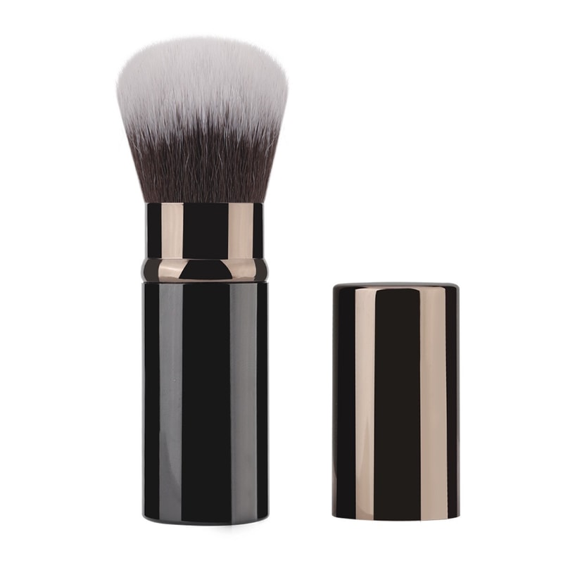 Retractable Mini Travel Makeup Brush Powder Contour Brush Professional Tool For Blush Loose Powder 5