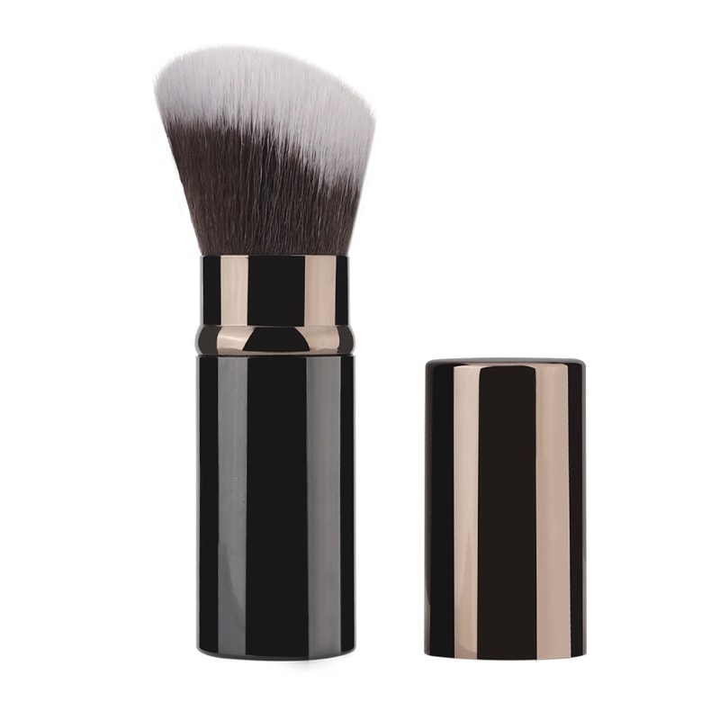 Retractable Mini Travel Makeup Brush Powder Contour Brush Professional Tool For Blush Loose Powder 6