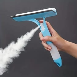 household multi-function 3-in-1 glass cleaner, window scraper, squeegee, watering can sprayer