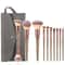 Black Makeup Brush Sets Professional Natural Fiber Hair Brush Foundation Kakubi Contour Eyeshadow B 7