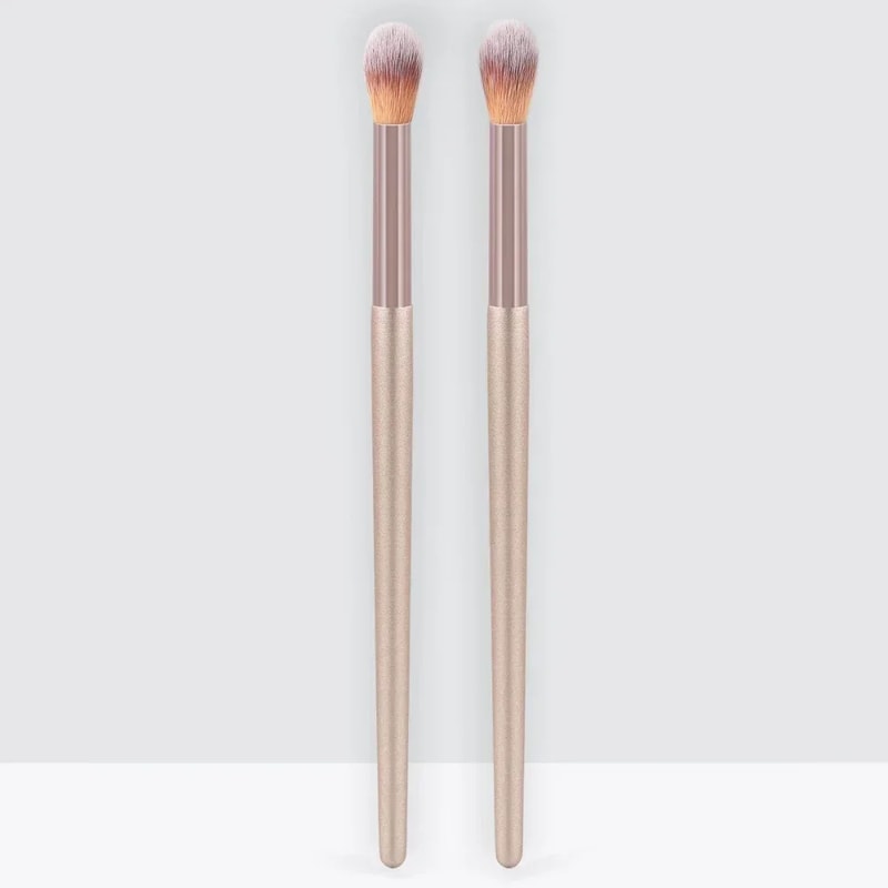 Makeup Brushes 2Pcs Professional, Nose Shadow Highlighting Brush Face Makeup, Blending Smudge Shader Beauty Brushes