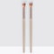Makeup Brushes 2Pcs Professional, Nose Shadow Highlighting Brush Face Makeup, Blending Smudge Shader Beauty Brushes