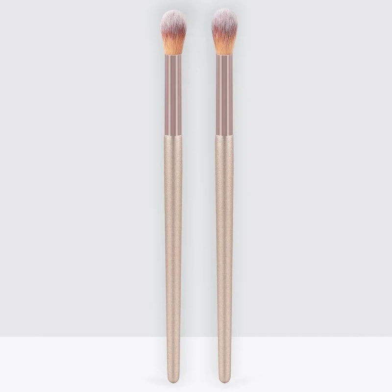 Makeup Brushes 2Pcs Professional, Nose Shadow Highlighting Brush Face Makeup, Blending Smudge Shader Beauty Brushes