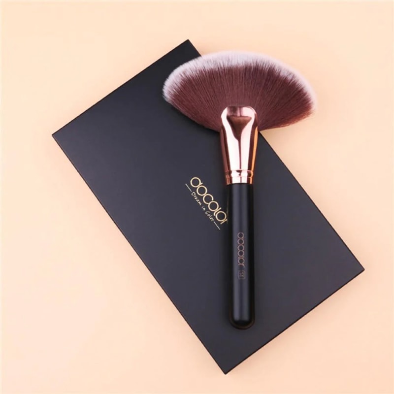 Flat Top Docolor Foundation Brush Buffing Brushes, Fan Contour Powder Highlighter Blush, Beauty Makeup Tools Eyeshadow