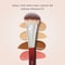 Makeup Brush Mini Contoured Foundation Brush Face Brush for Cream or Liquid Foundations, Blush, Bronzer, Highlighter