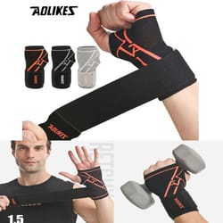 elastic sports wristband hand brace, wrist protector, wrist guard support, arthritis gloves sprain band