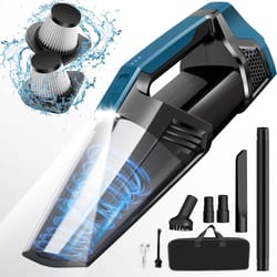 portable handheld vacuum cordless car vacuum, high power suction, lite rechargeable hand held vacuum with led light