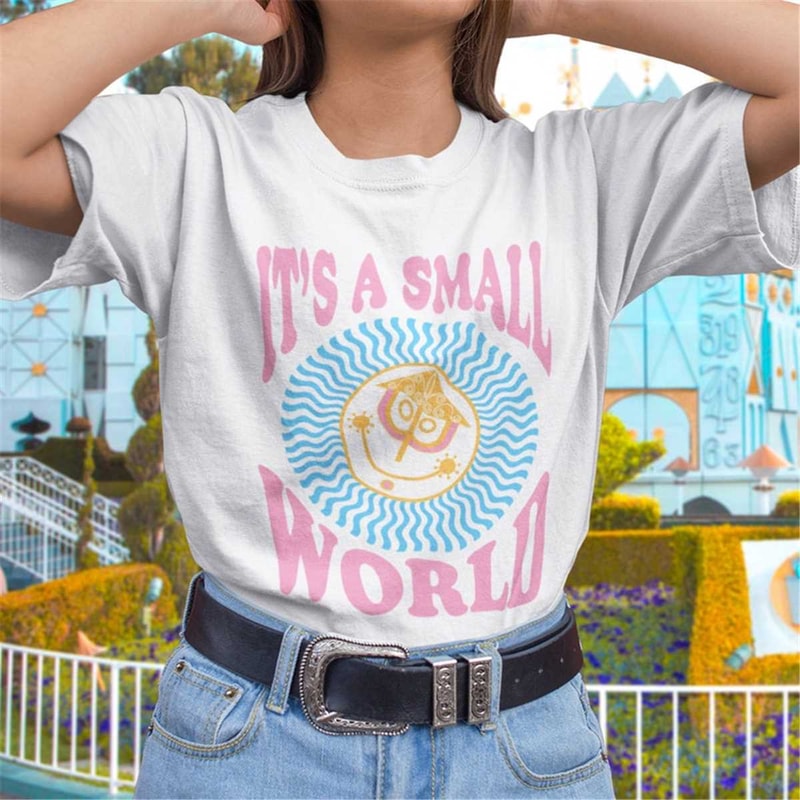 It's A Small World 70's Style T-Shirt.jpg