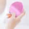 Rechargeable Silicone Facial Cleaner Light Pink 2