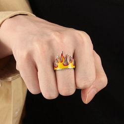 adjustable flame ring