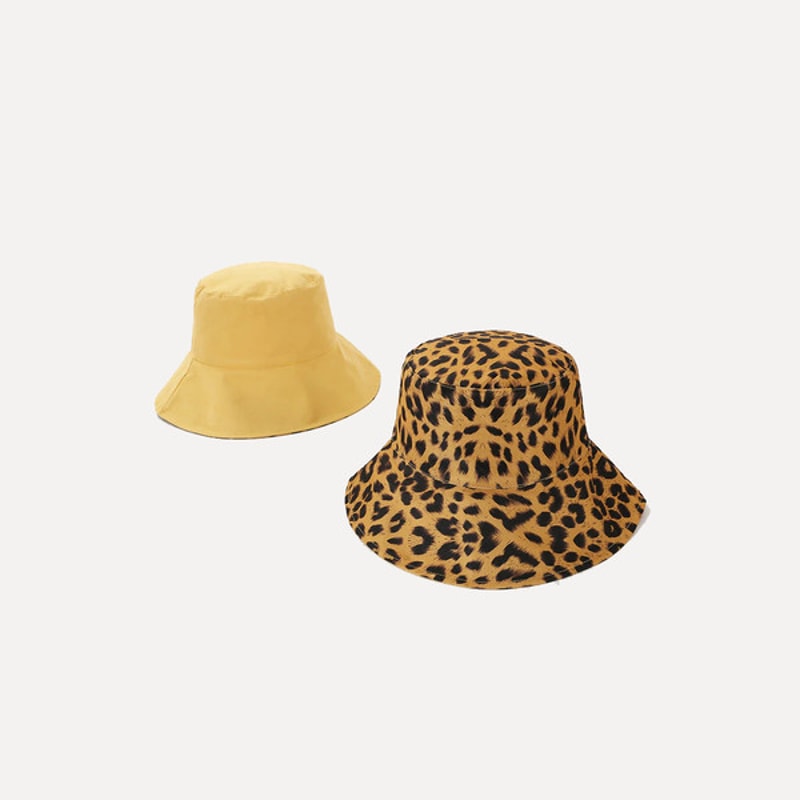Unisex Reversible Leopard Print Bucket Hat (2).jpg