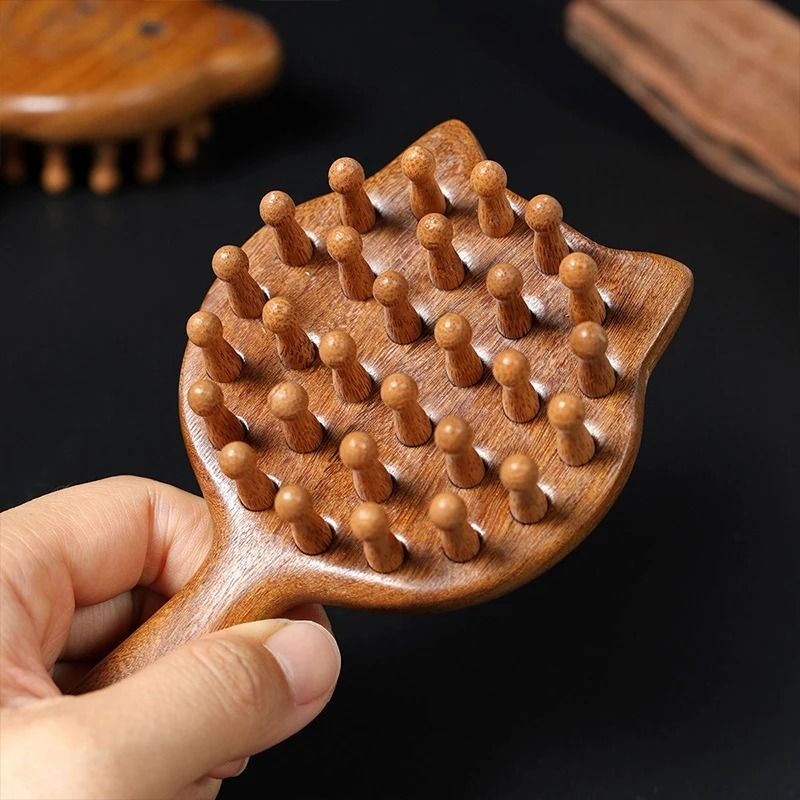 Shop Wooden Toothed Hair Comb