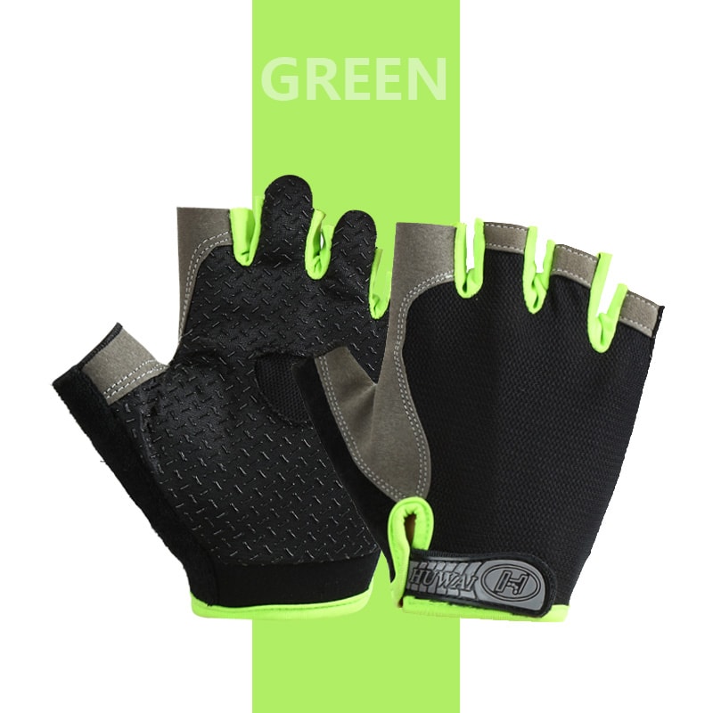 Cycling Bicycle Gloves Half Finger Gym Gloves With AntiSlip Grip Breathable Design 7