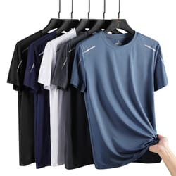 men running t-shirt trendy tees for summer quick-dry & breathable casual style