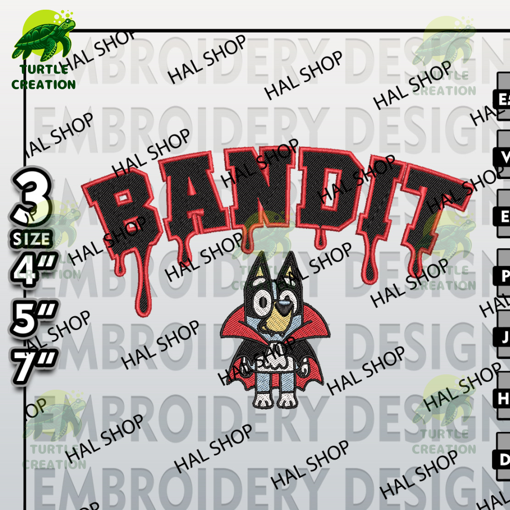 Bluey Machine Embroidery Designs, Drop Name Bluey Bandit Heeler Halloween Embroidery Designs, Halloween Embroidery Files 1.jpg