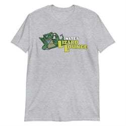 nates lizard lounge short-sleeve unisex t-shirt